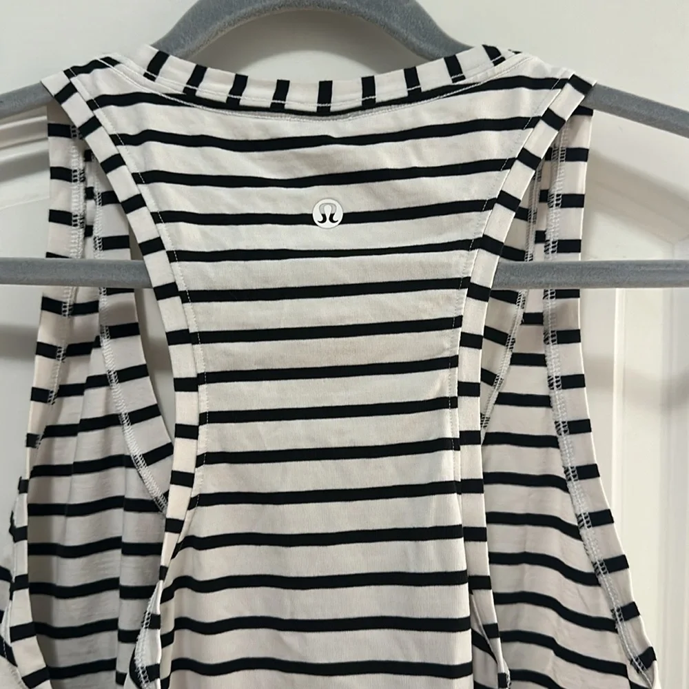 Lululemon Razorback Striped Tank - Picture 3 of 3